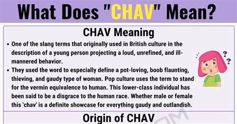 what is a chav